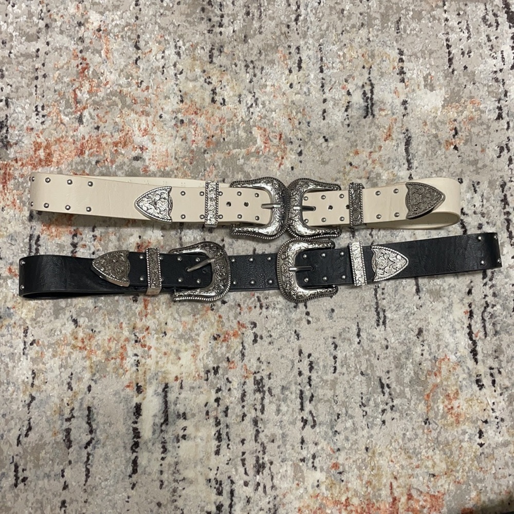 Double-buckle Western Belts Bundle